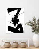 Ink Blot IV by PI Galerie on GIANT ART - white abstract