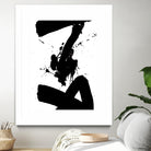 Ink Blot IV by PI Galerie on GIANT ART - white abstract