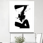 Ink Blot IV by PI Galerie on GIANT ART - white abstract