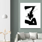 Ink Blot IV by PI Galerie on GIANT ART - white abstract