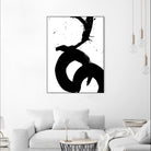 Ink Blot V by PI Galerie on GIANT ART - white abstract