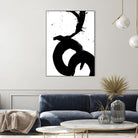 Ink Blot V by PI Galerie on GIANT ART - white abstract