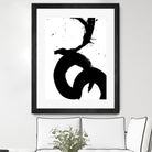 Ink Blot V by PI Galerie on GIANT ART - white abstract