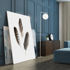 Feathers I by PI Studio on GIANT ART - brown animals