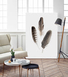 Feathers I by PI Studio on GIANT ART - brown animals