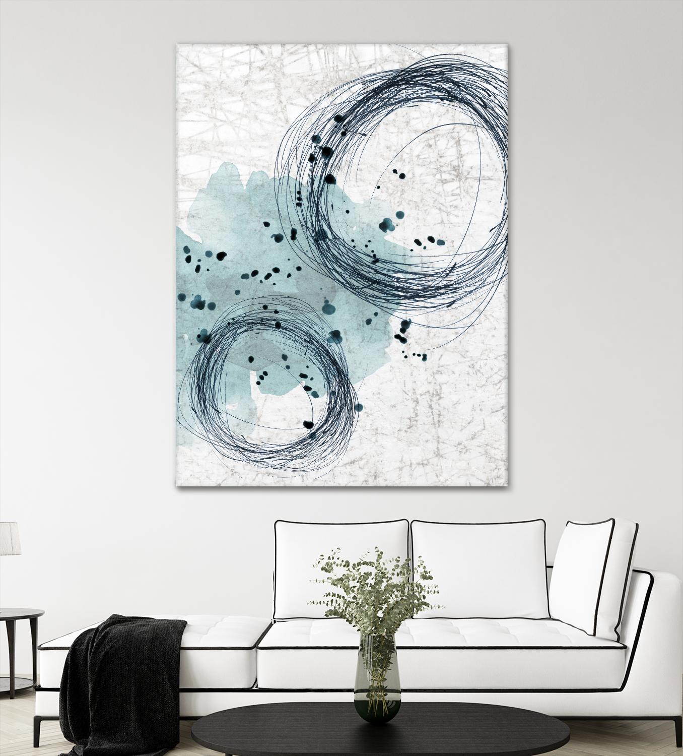 Close by PI Studio on GIANT ART - white abstract