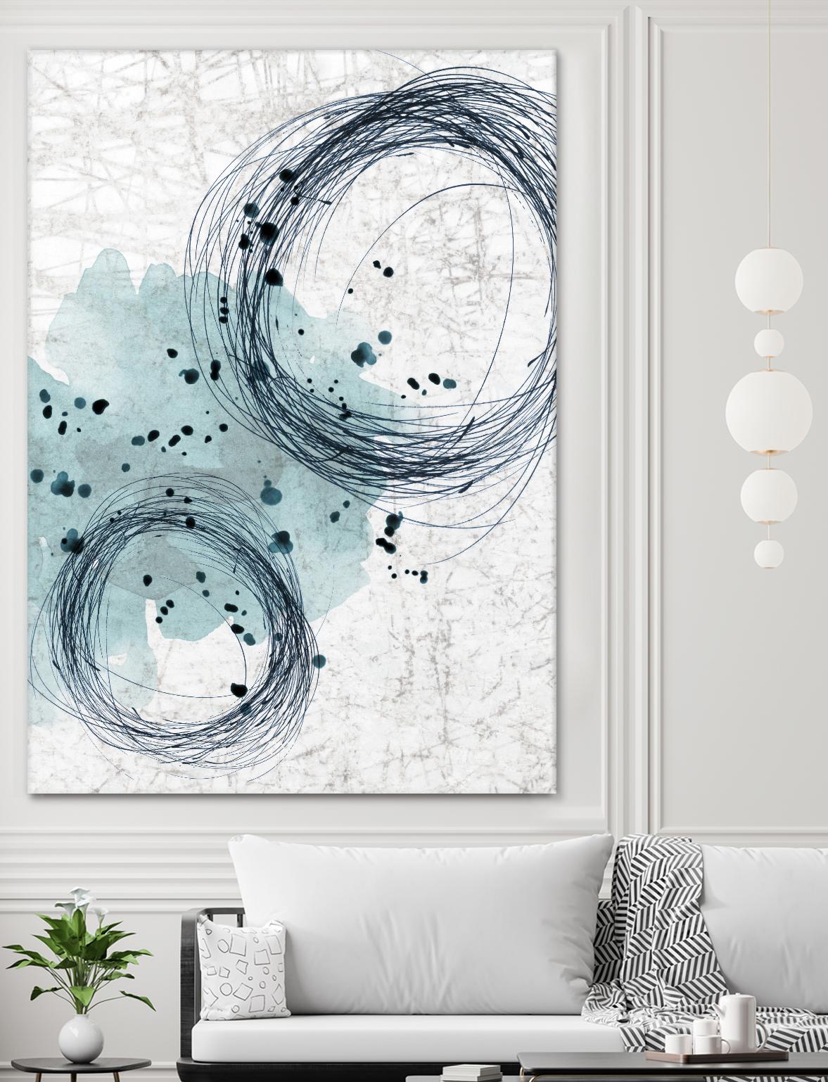 Close by PI Studio on GIANT ART - white abstract