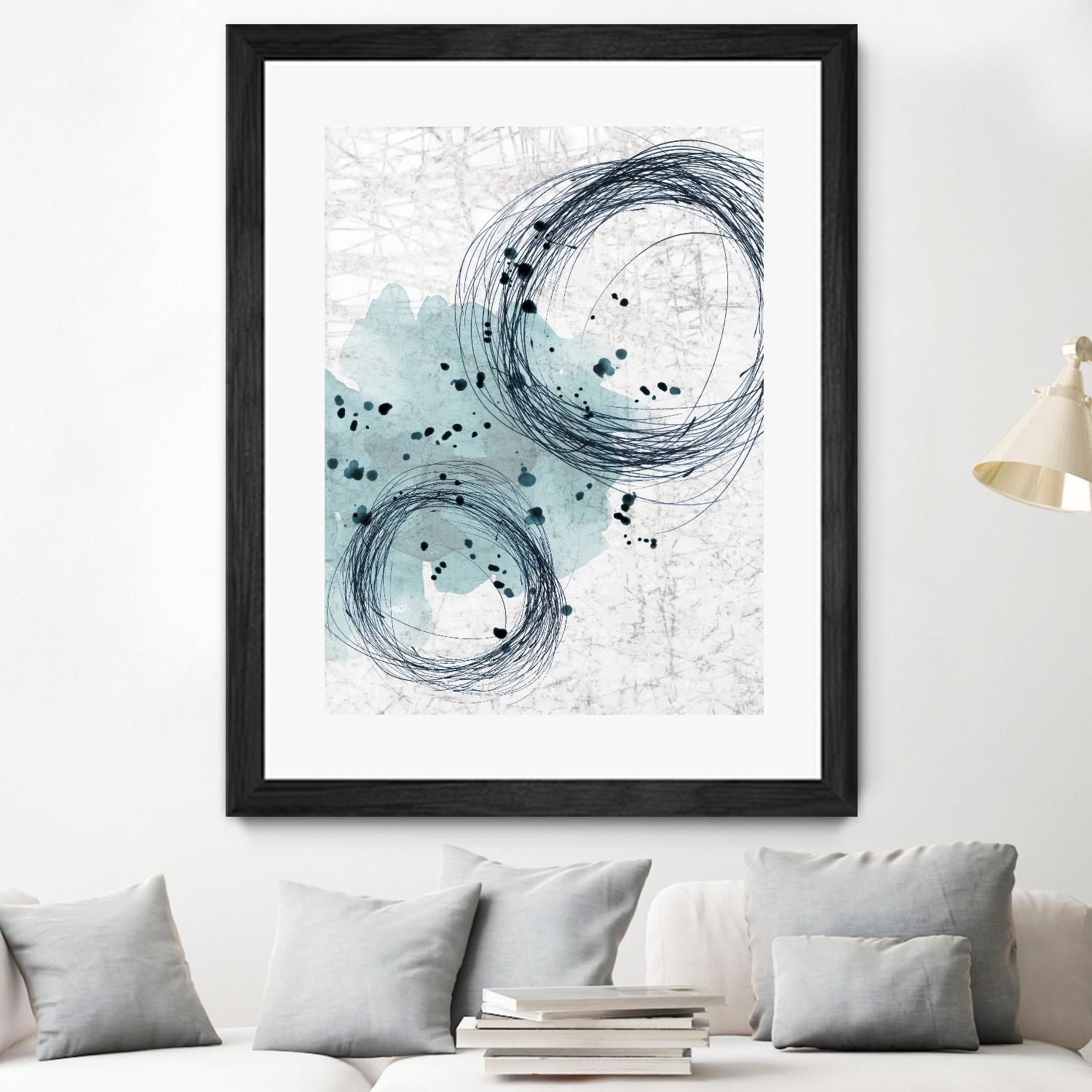 Close by PI Studio on GIANT ART - white abstract