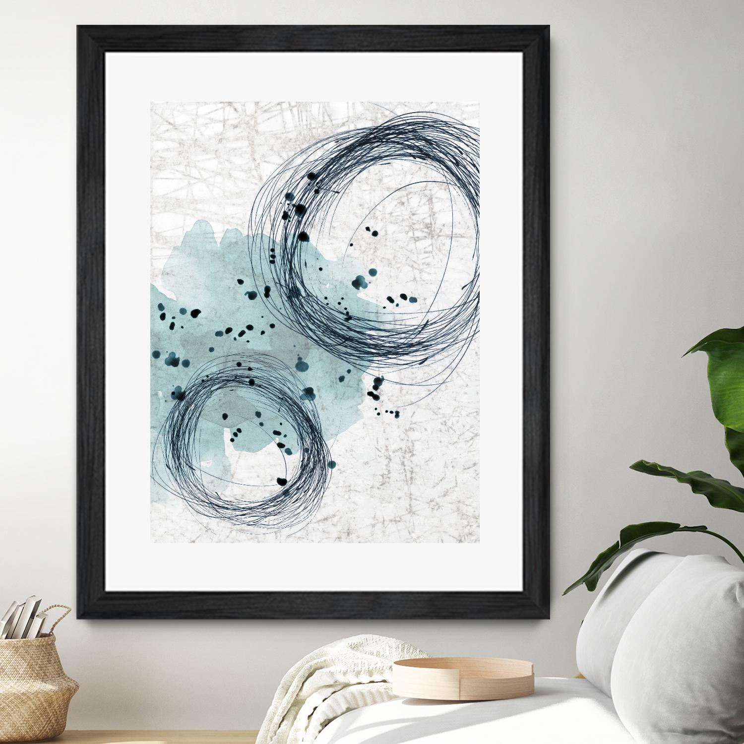 Close by PI Studio on GIANT ART - white abstract