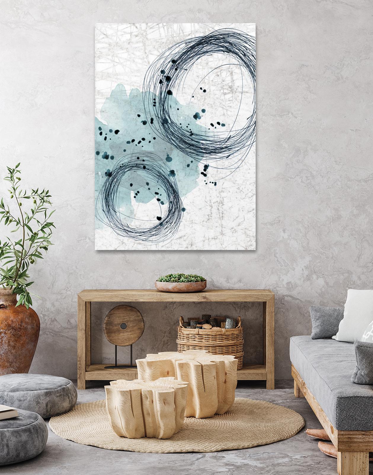 Close by PI Studio on GIANT ART - white abstract