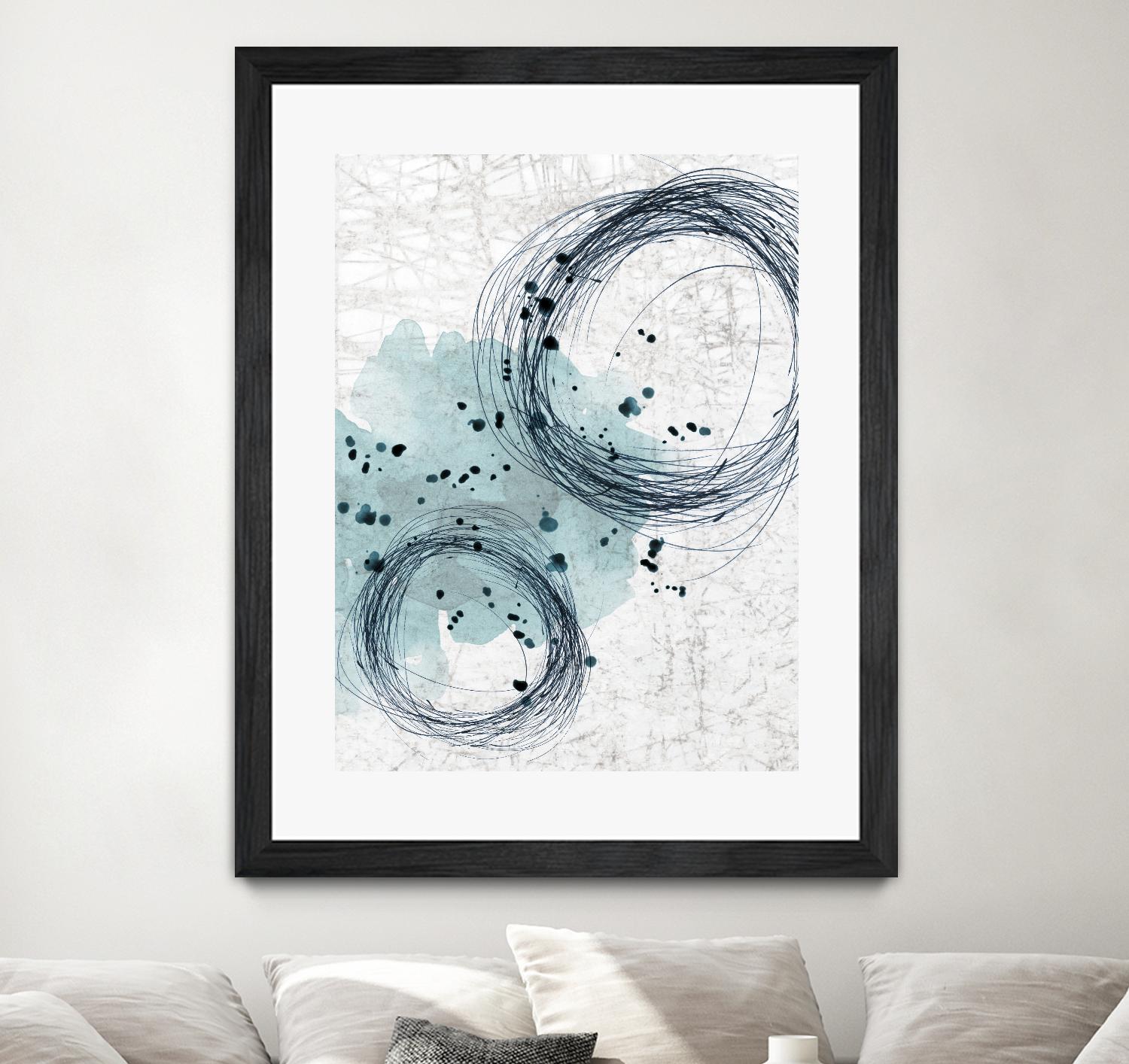 Close by PI Studio on GIANT ART - white abstract