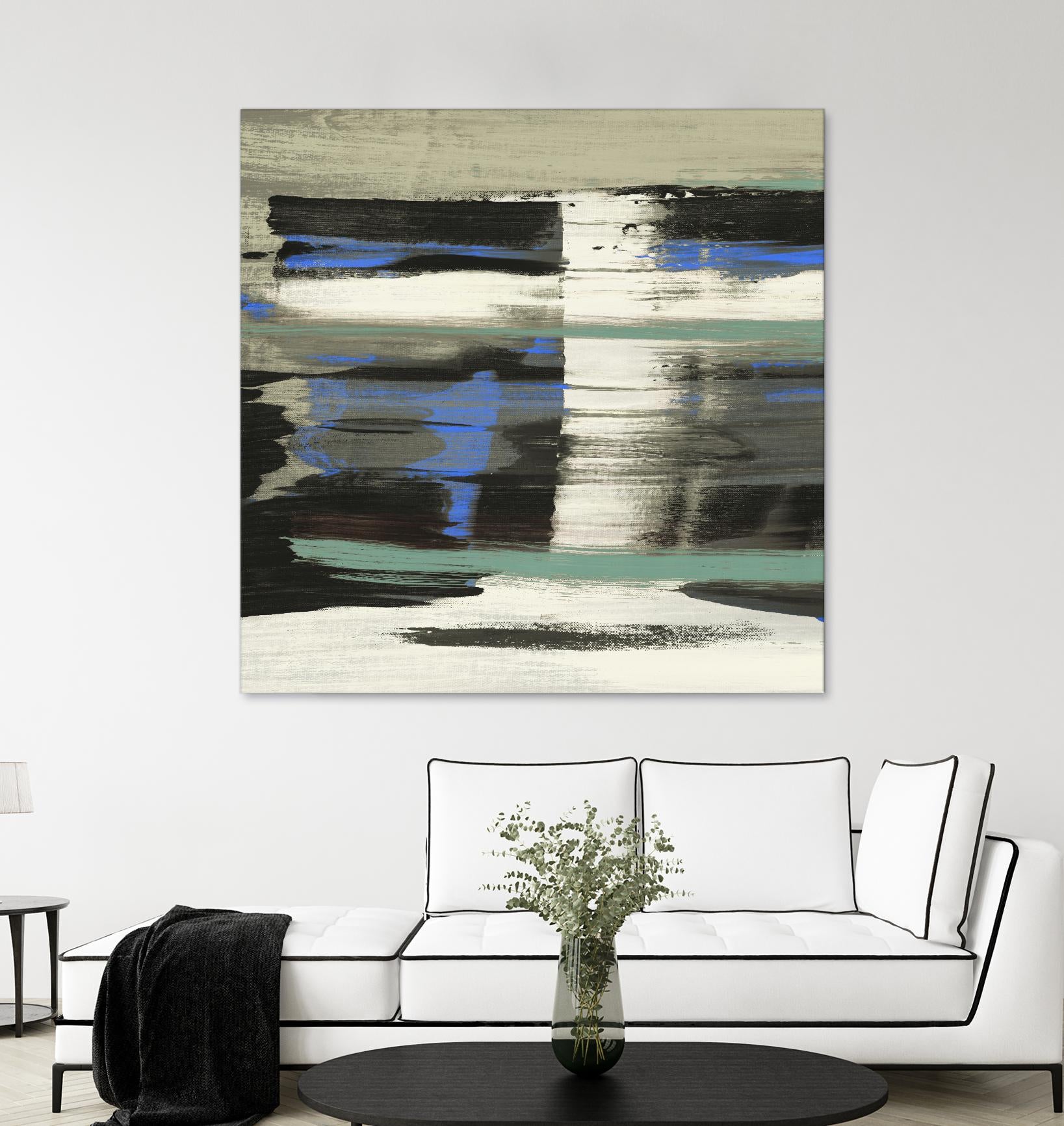 Squeeze III by PI Studio on GIANT ART - black abstract