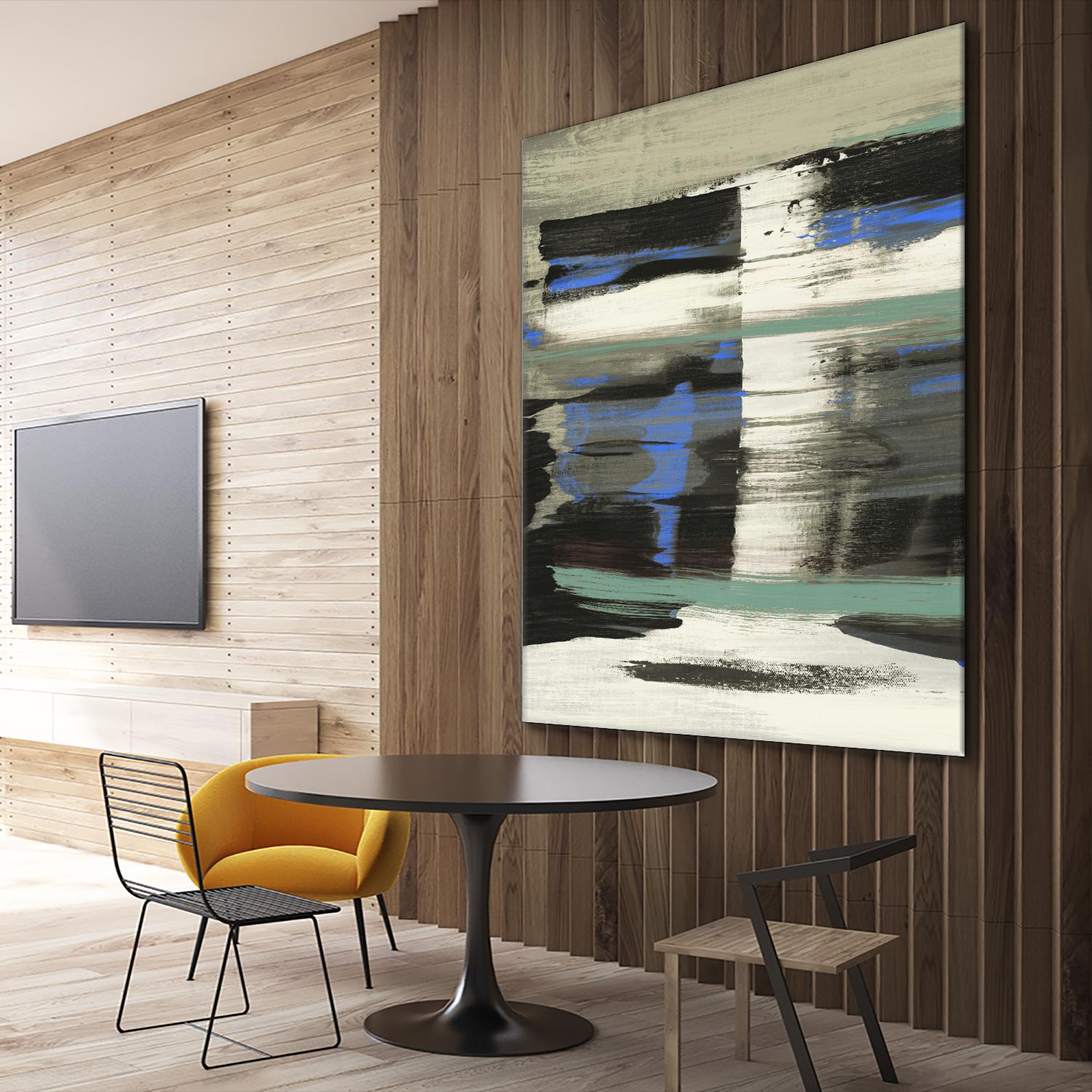 Squeeze III by PI Studio on GIANT ART - black abstract