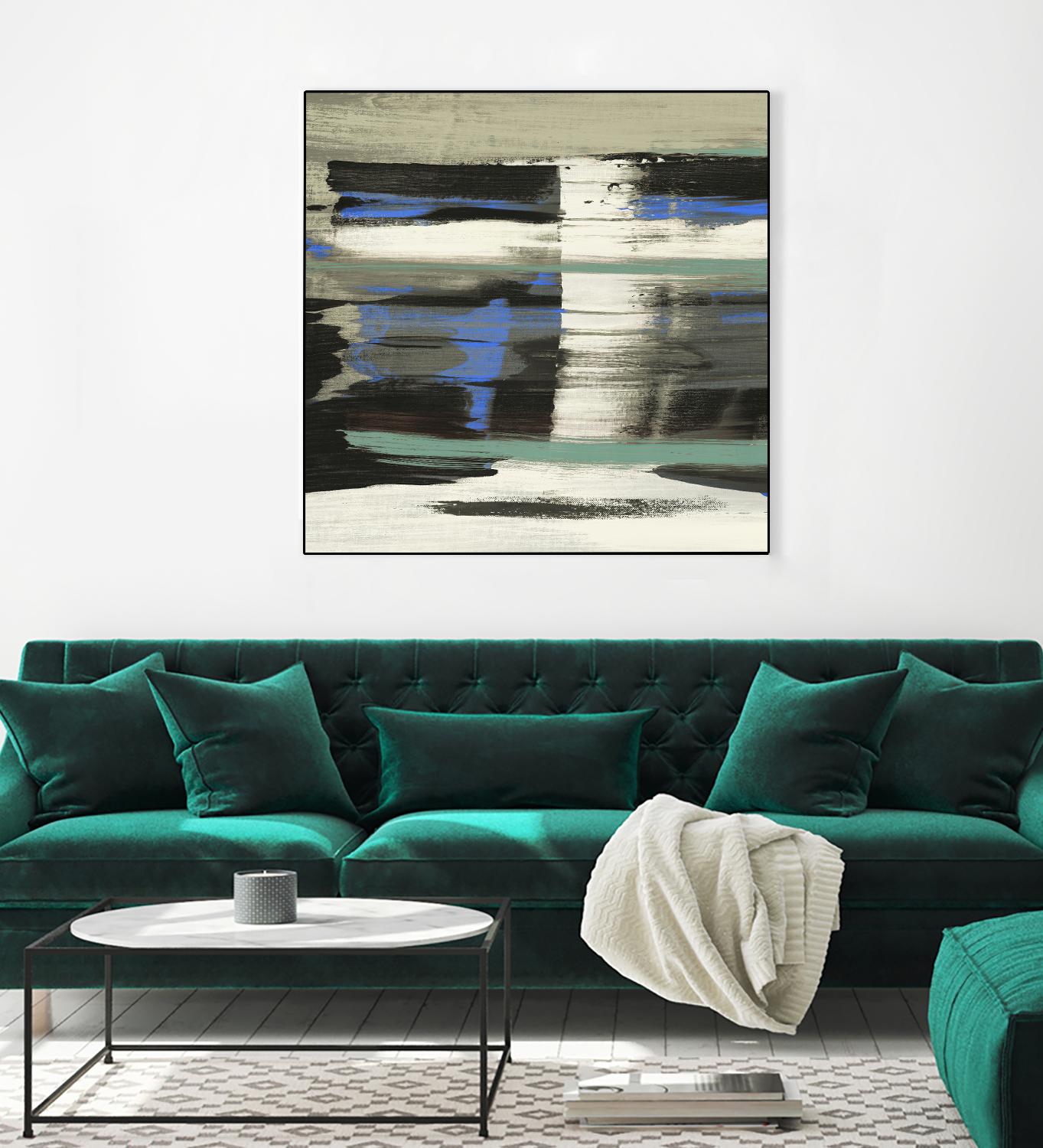 Squeeze III by PI Studio on GIANT ART - black abstract