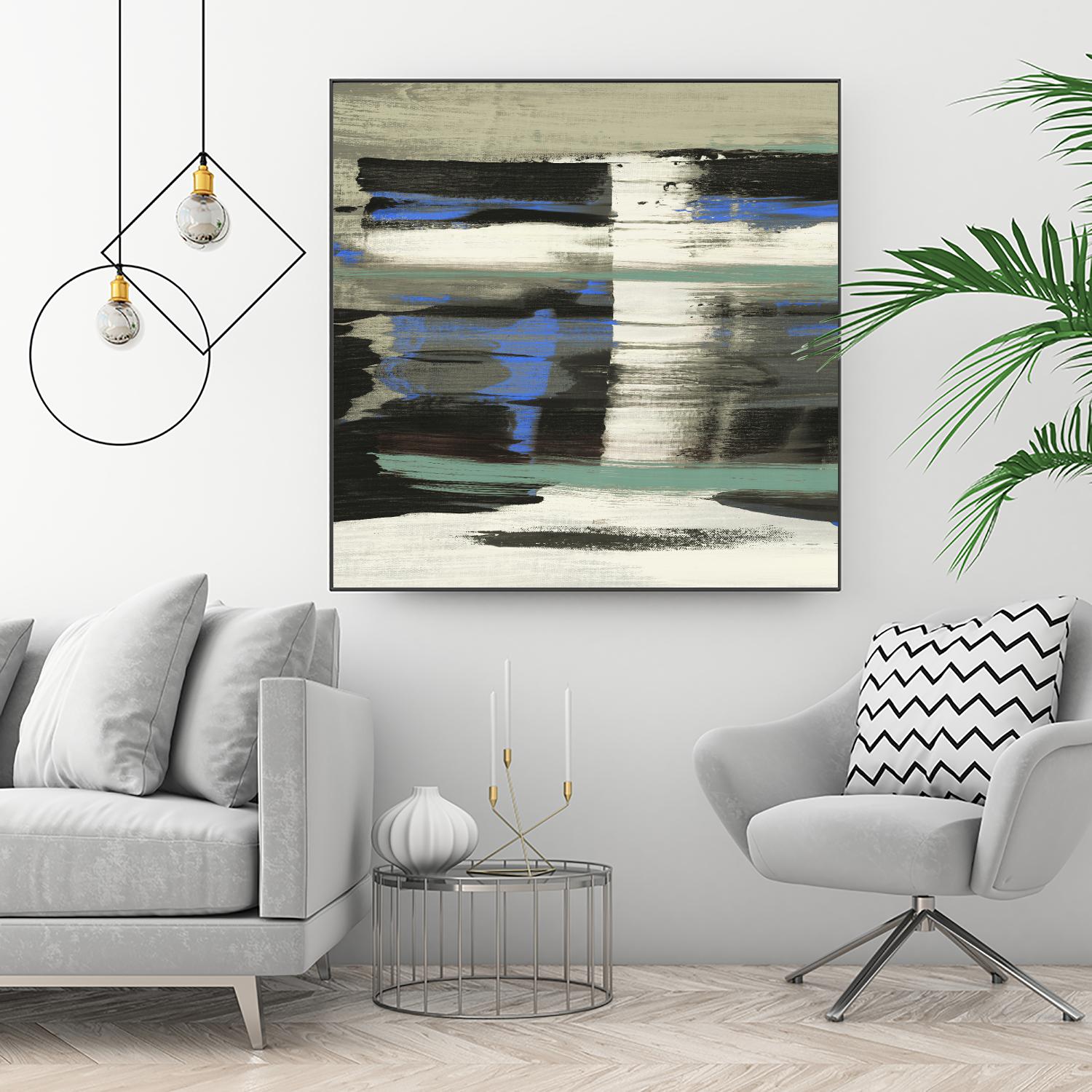 Squeeze III by PI Studio on GIANT ART - black abstract