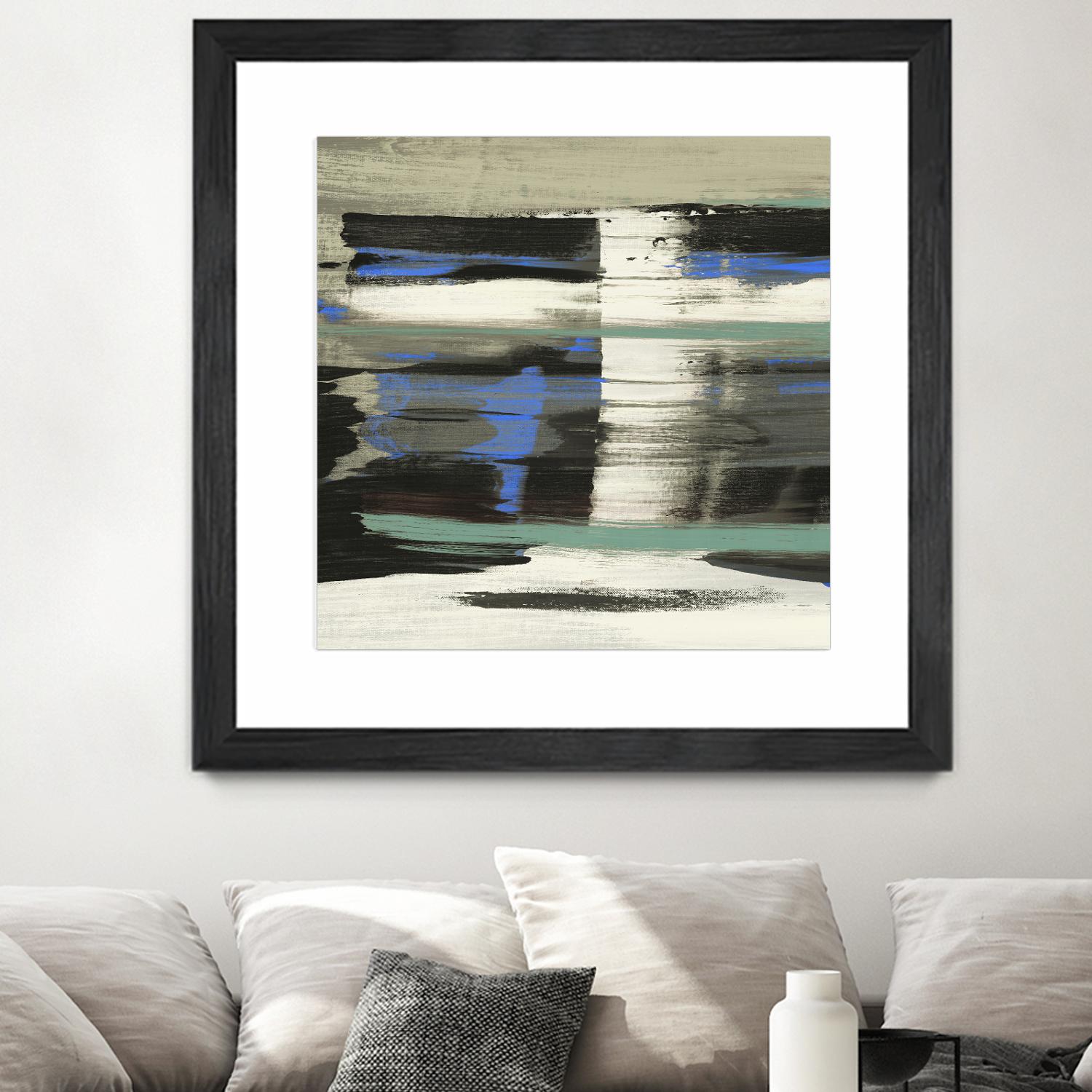 Squeeze III by PI Studio on GIANT ART - black abstract