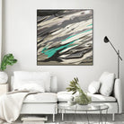 Marble Dust I by PI Studio on GIANT ART - grey abstract