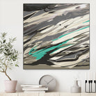 Marble Dust I by PI Studio on GIANT ART - grey abstract
