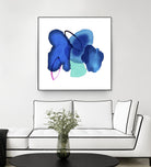 Inksplash by PI Studio on GIANT ART - blue abstract
