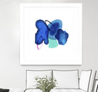 Inksplash by PI Studio on GIANT ART - blue abstract