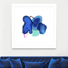 Inksplash by PI Studio on GIANT ART - blue abstract