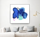 Inksplash by PI Studio on GIANT ART - blue abstract