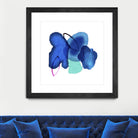 Inksplash by PI Studio on GIANT ART - blue abstract