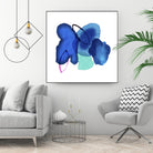 Inksplash by PI Studio on GIANT ART - blue abstract