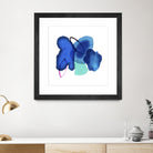 Inksplash by PI Studio on GIANT ART - blue abstract