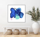 Inksplash by PI Studio on GIANT ART - blue abstract