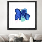 Inksplash by PI Studio on GIANT ART - blue abstract