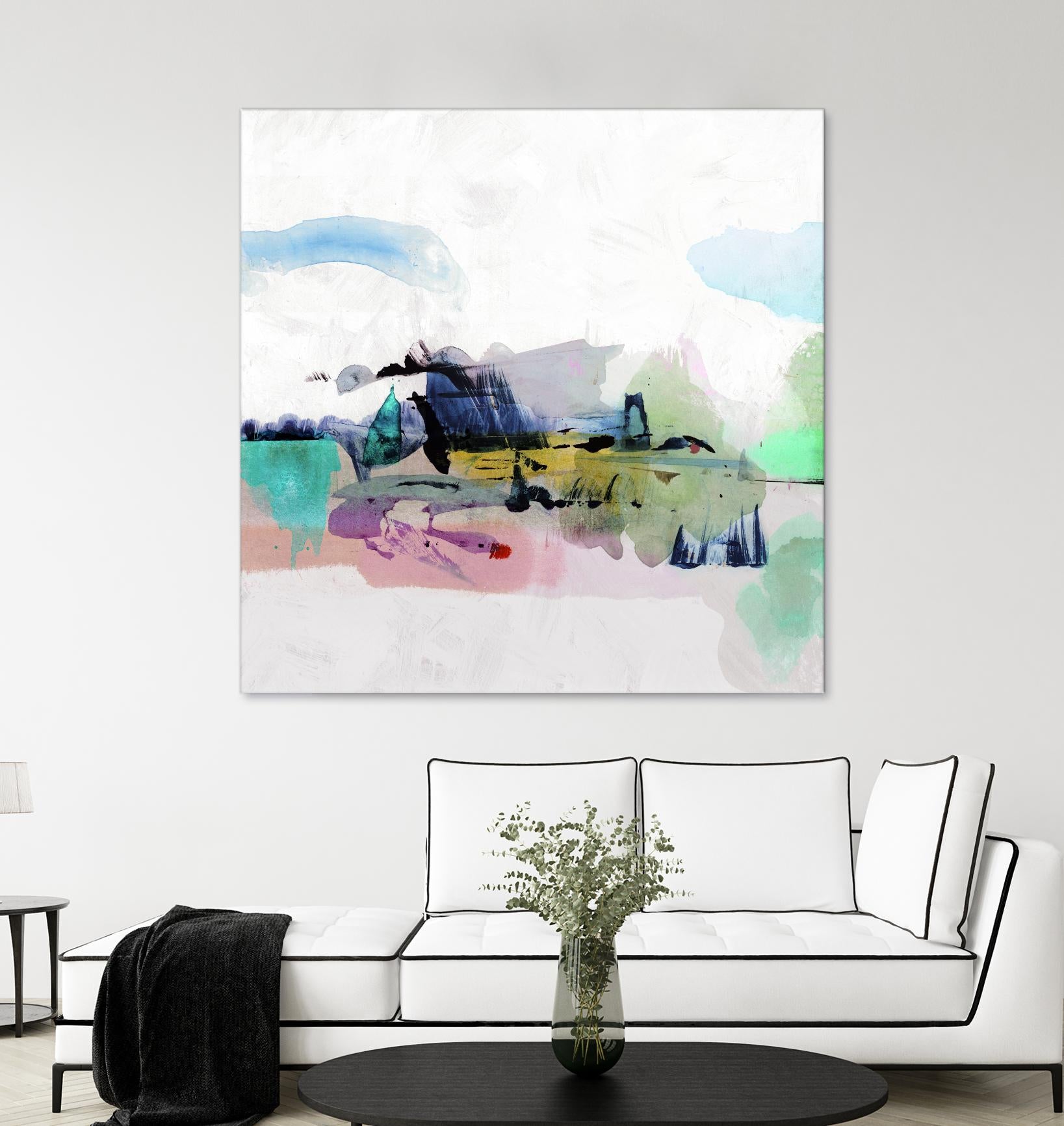 Palette Landscape I by PI Studio on GIANT ART - white abstract