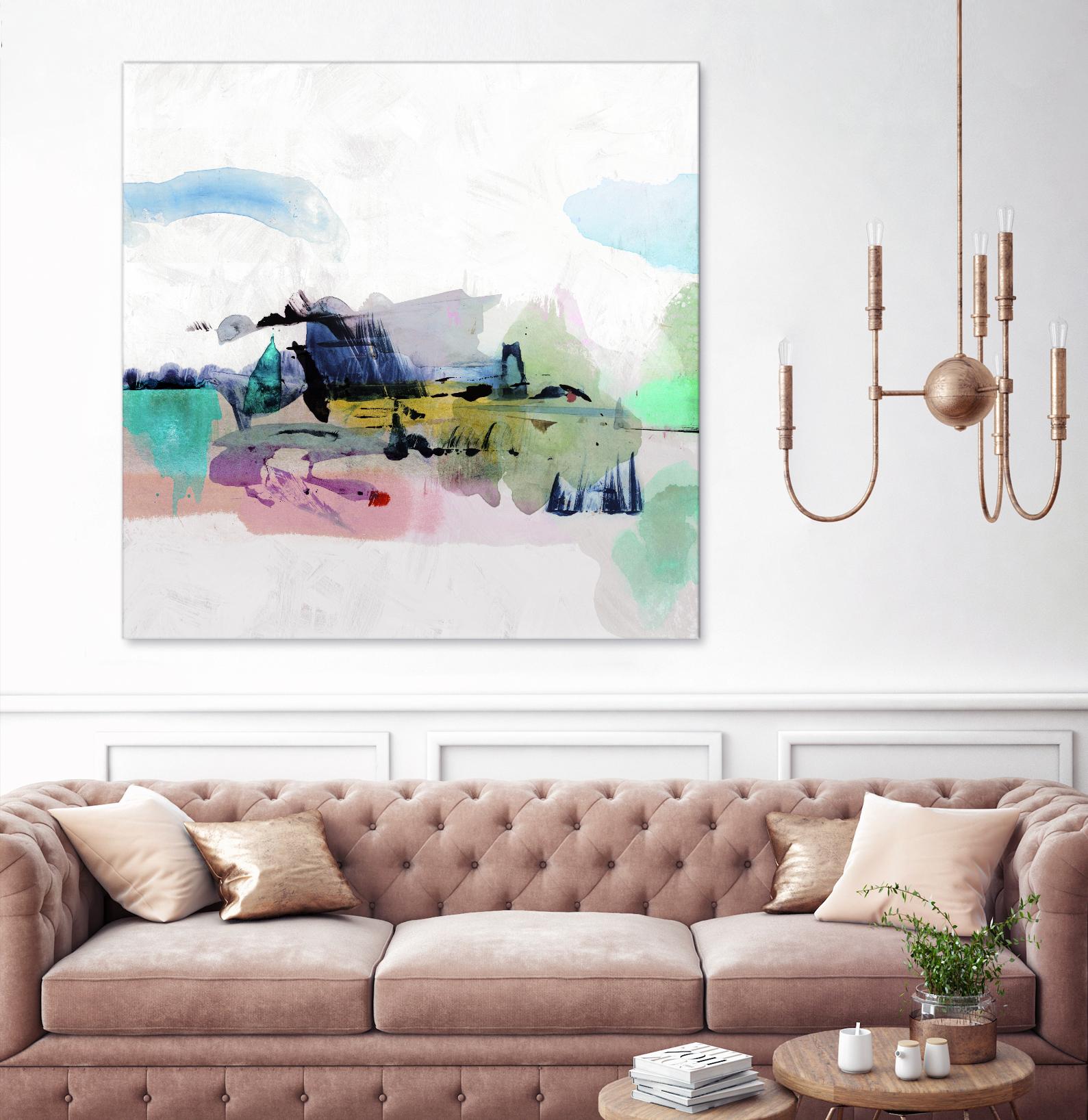 Palette Landscape I by PI Studio on GIANT ART - white abstract