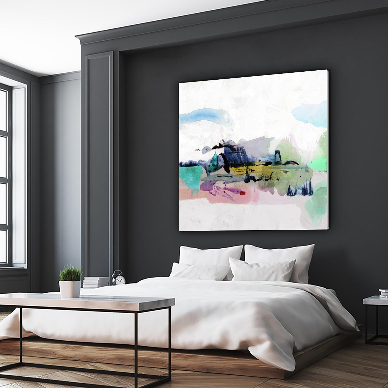 Palette Landscape I by PI Studio on GIANT ART - white abstract