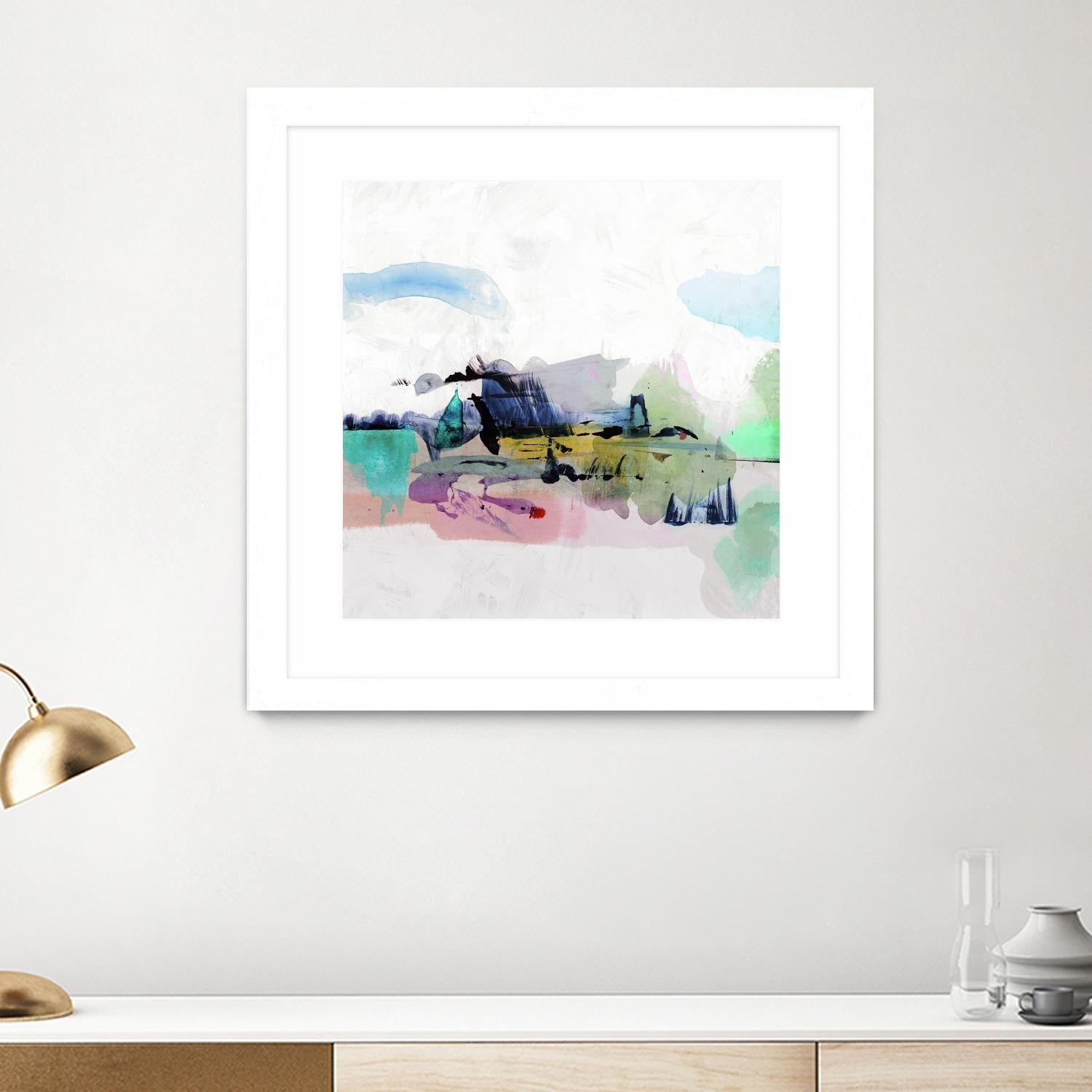 Palette Landscape I by PI Studio on GIANT ART - white abstract