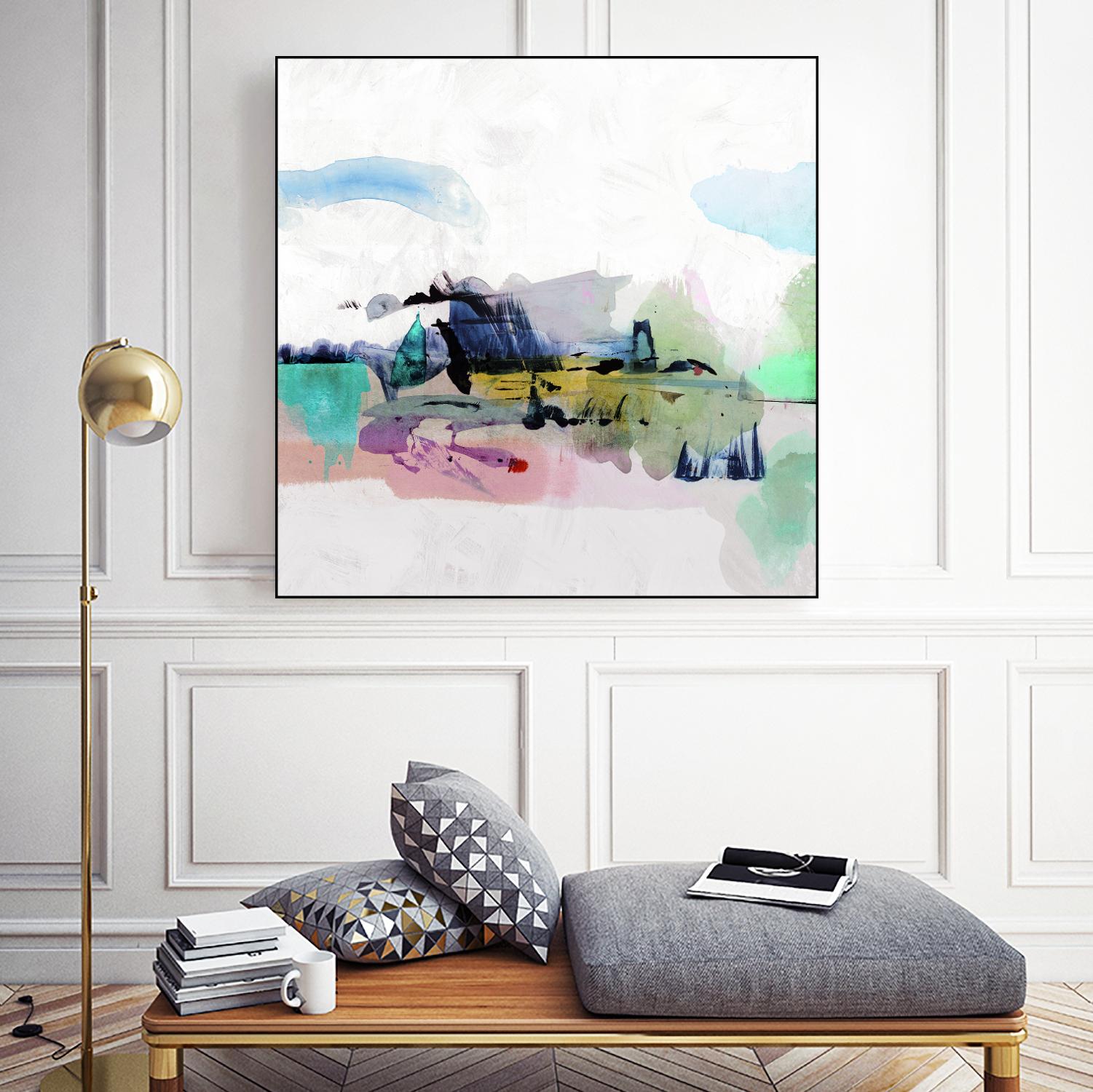 Palette Landscape I by PI Studio on GIANT ART - white abstract