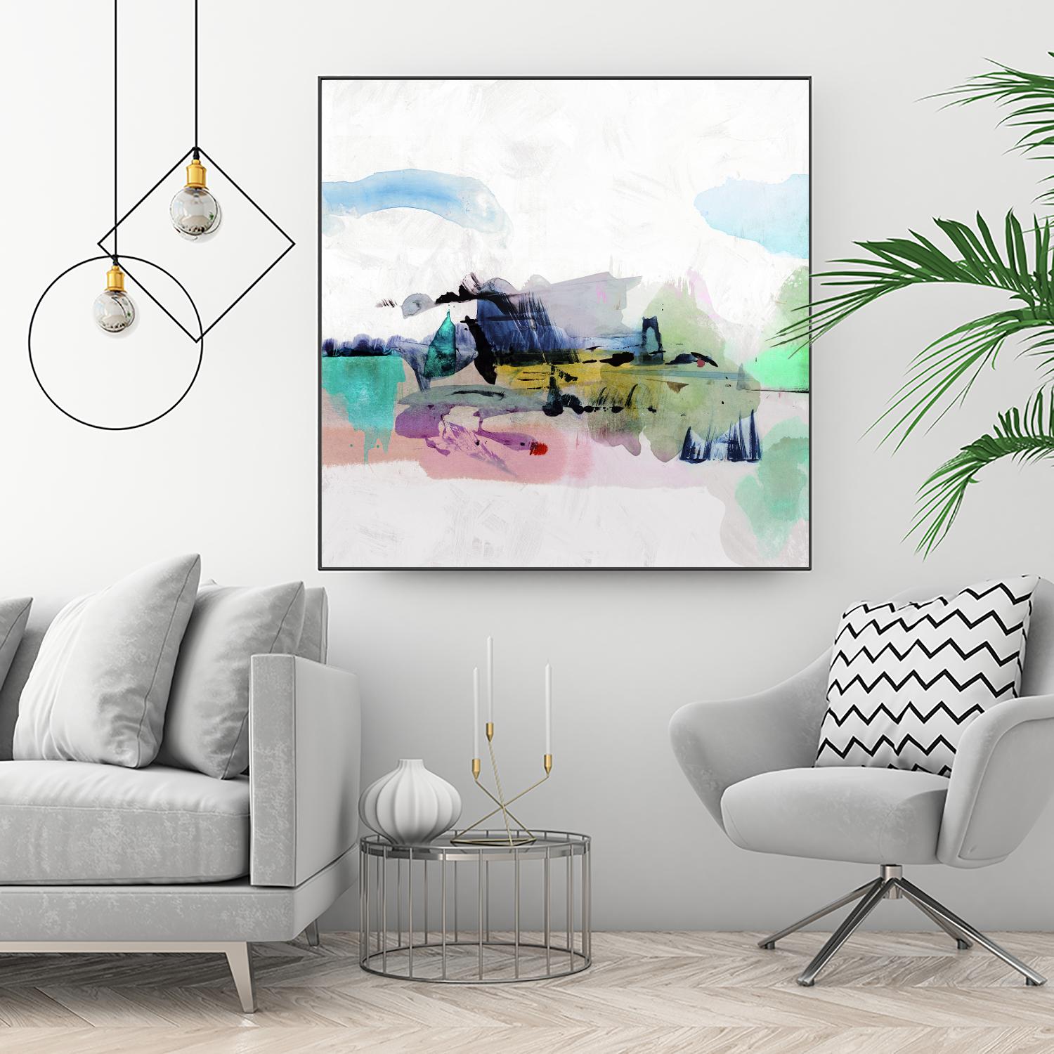 Palette Landscape I by PI Studio on GIANT ART - white abstract