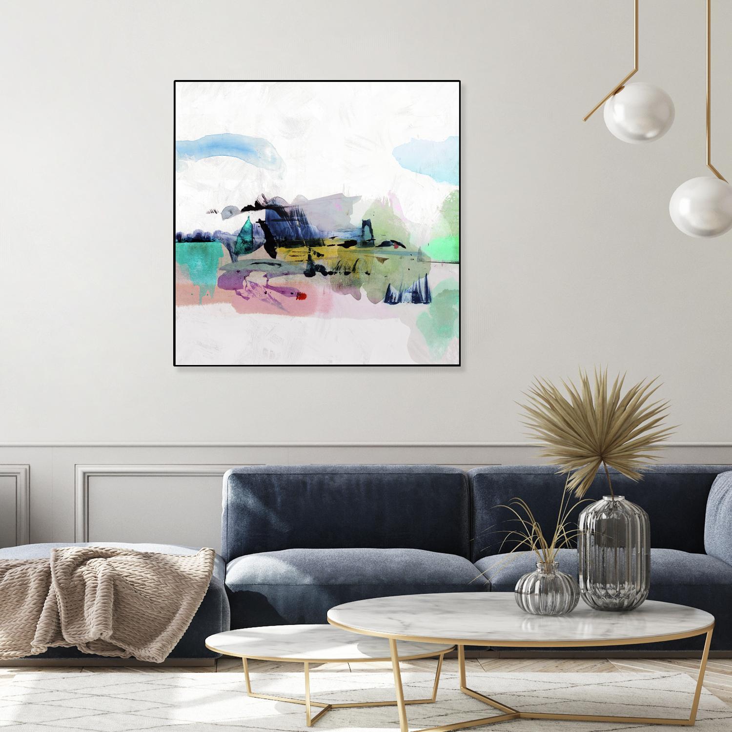 Palette Landscape I by PI Studio on GIANT ART - white abstract