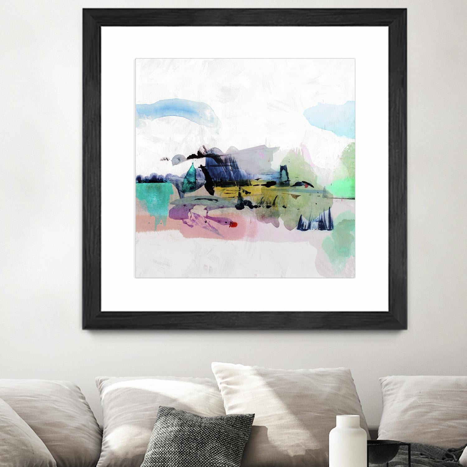 Palette Landscape I by PI Studio on GIANT ART - white abstract