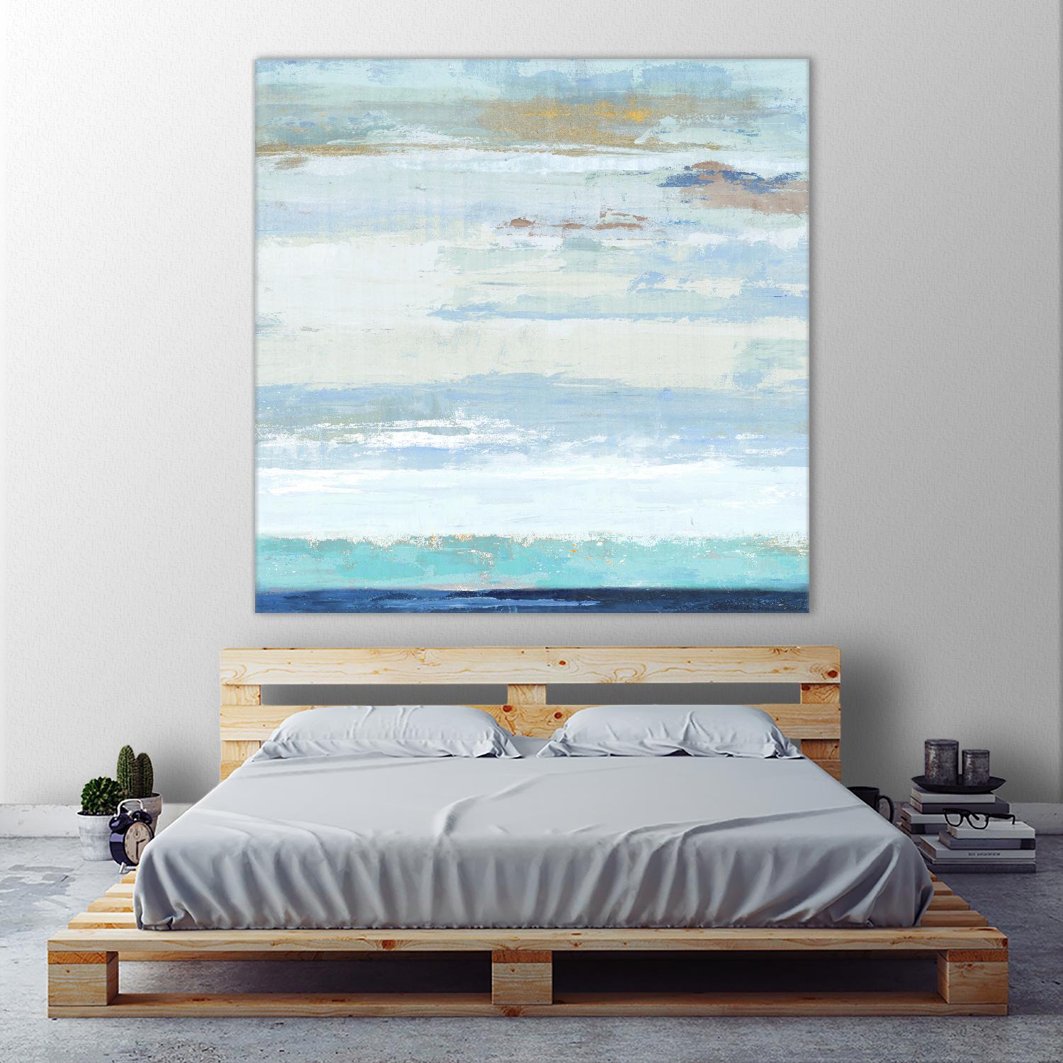 Sea Shore I by PI Studio on GIANT ART - blue abstract