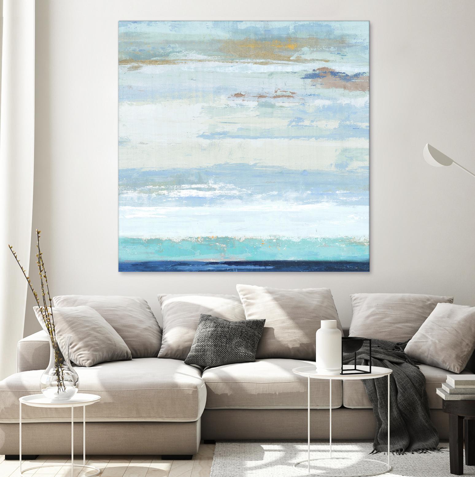 Sea Shore I by PI Studio on GIANT ART - blue abstract