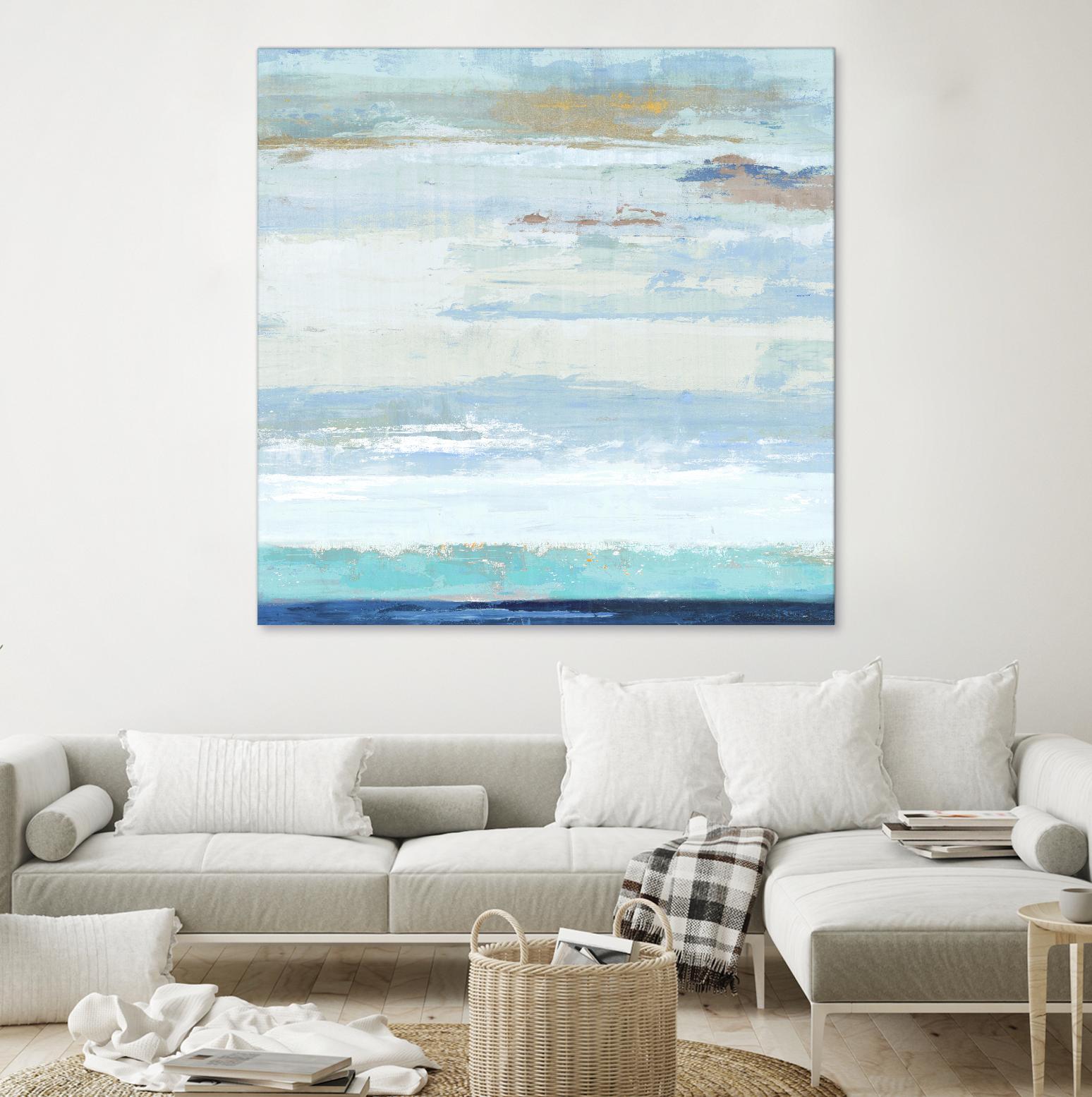 Sea Shore I by PI Studio on GIANT ART - blue abstract