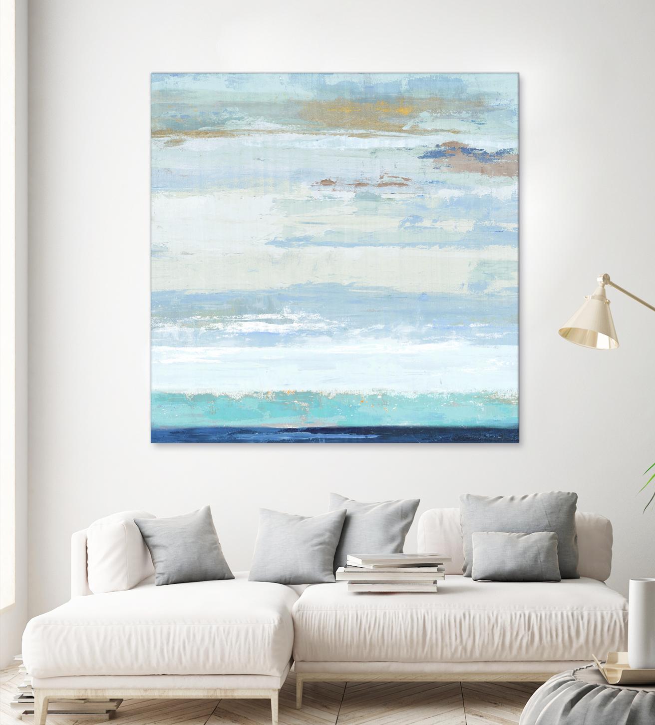 Sea Shore I by PI Studio on GIANT ART - blue abstract