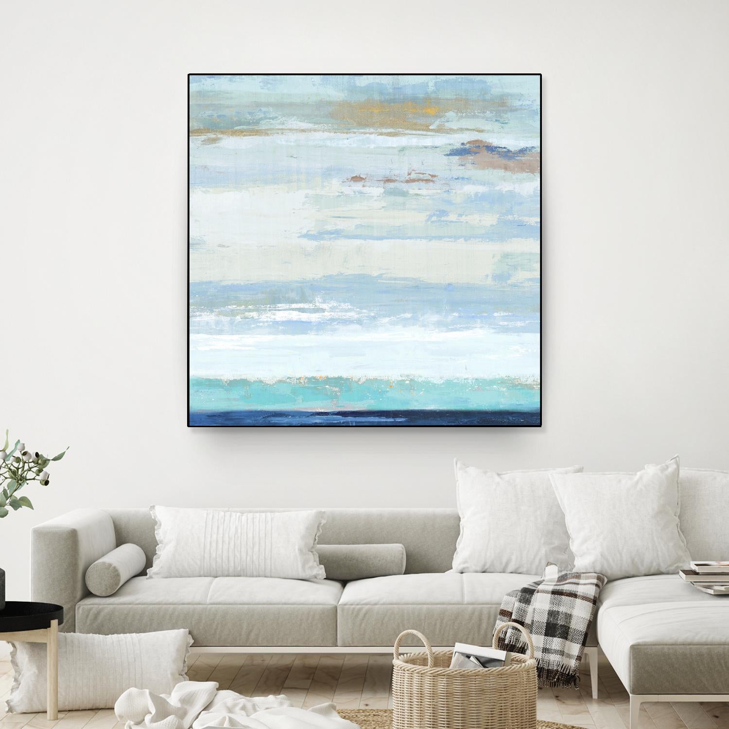 Sea Shore I by PI Studio on GIANT ART - blue abstract