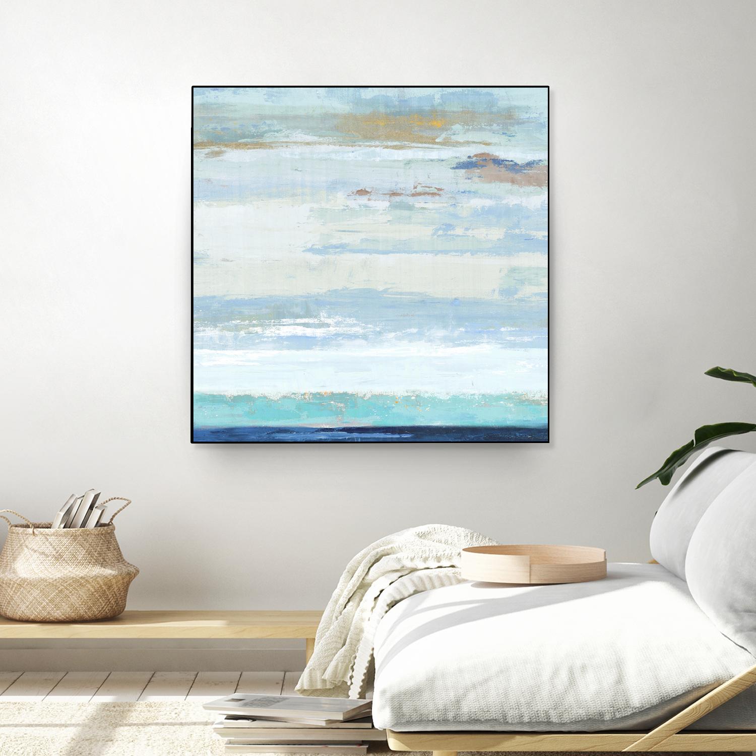 Sea Shore I by PI Studio on GIANT ART - blue abstract
