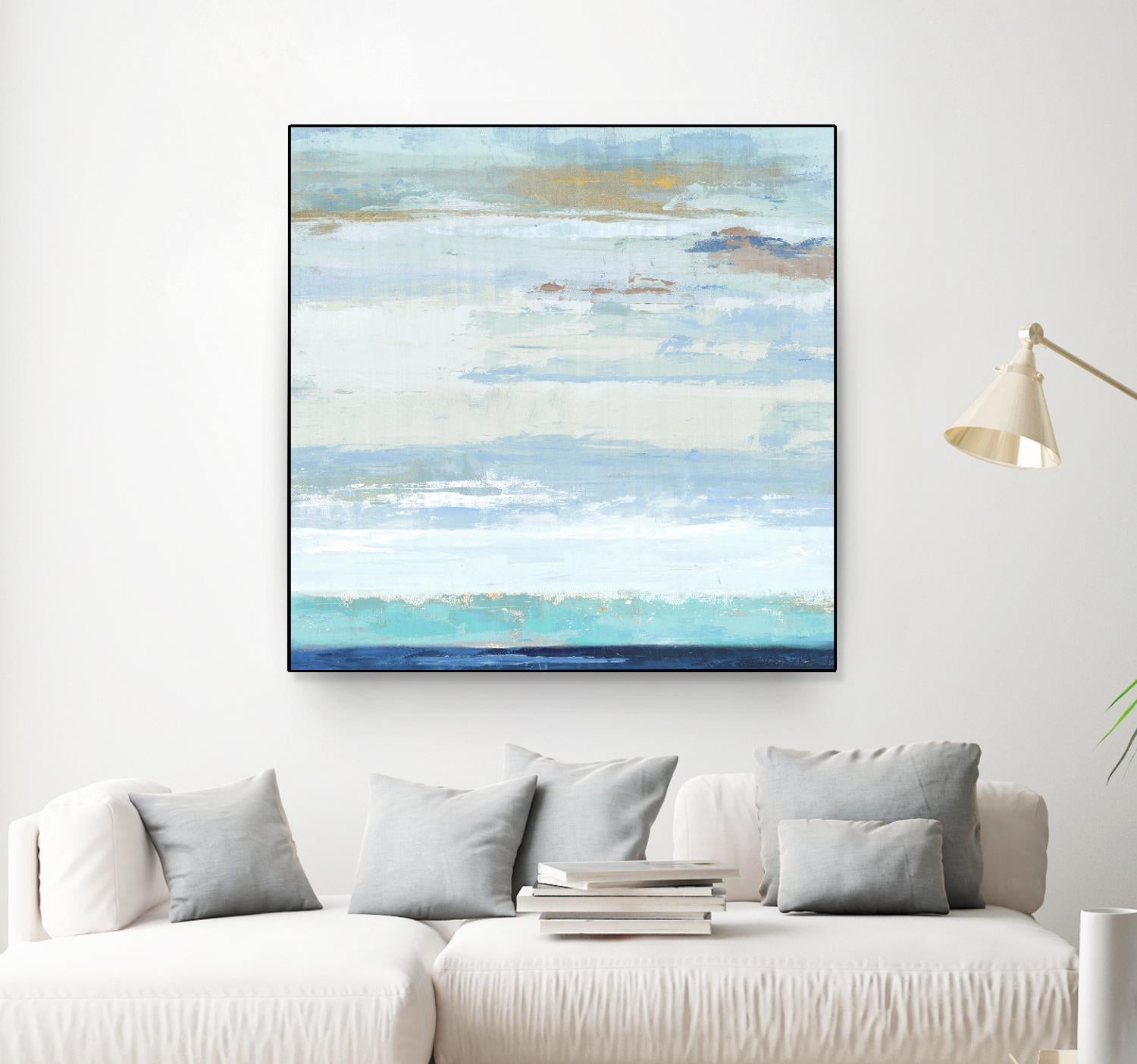 Sea Shore I by PI Studio on GIANT ART - blue abstract
