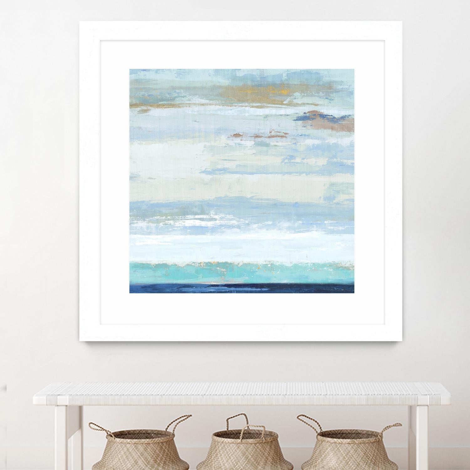 Sea Shore I by PI Studio on GIANT ART - blue abstract