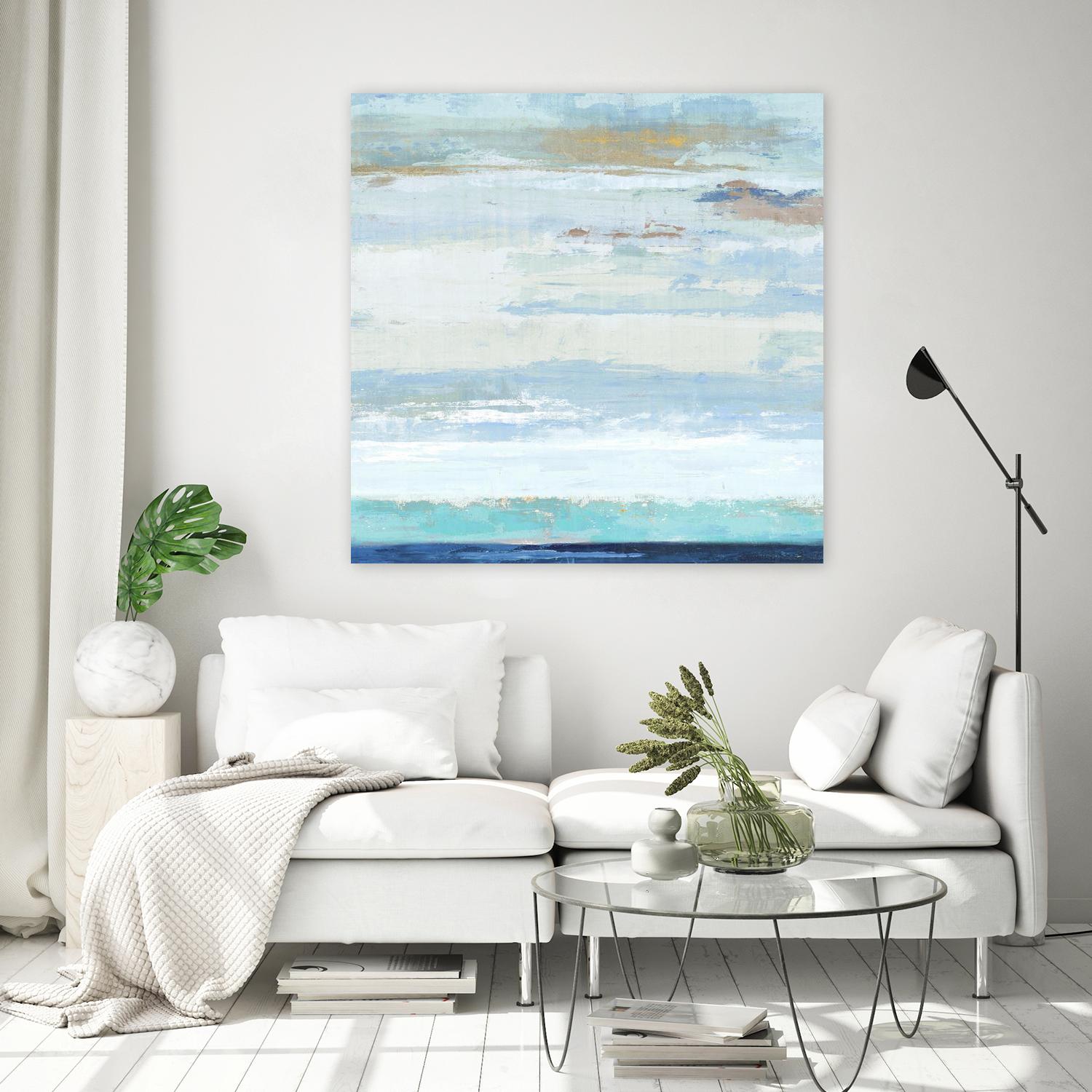 Sea Shore I by PI Studio on GIANT ART - blue abstract