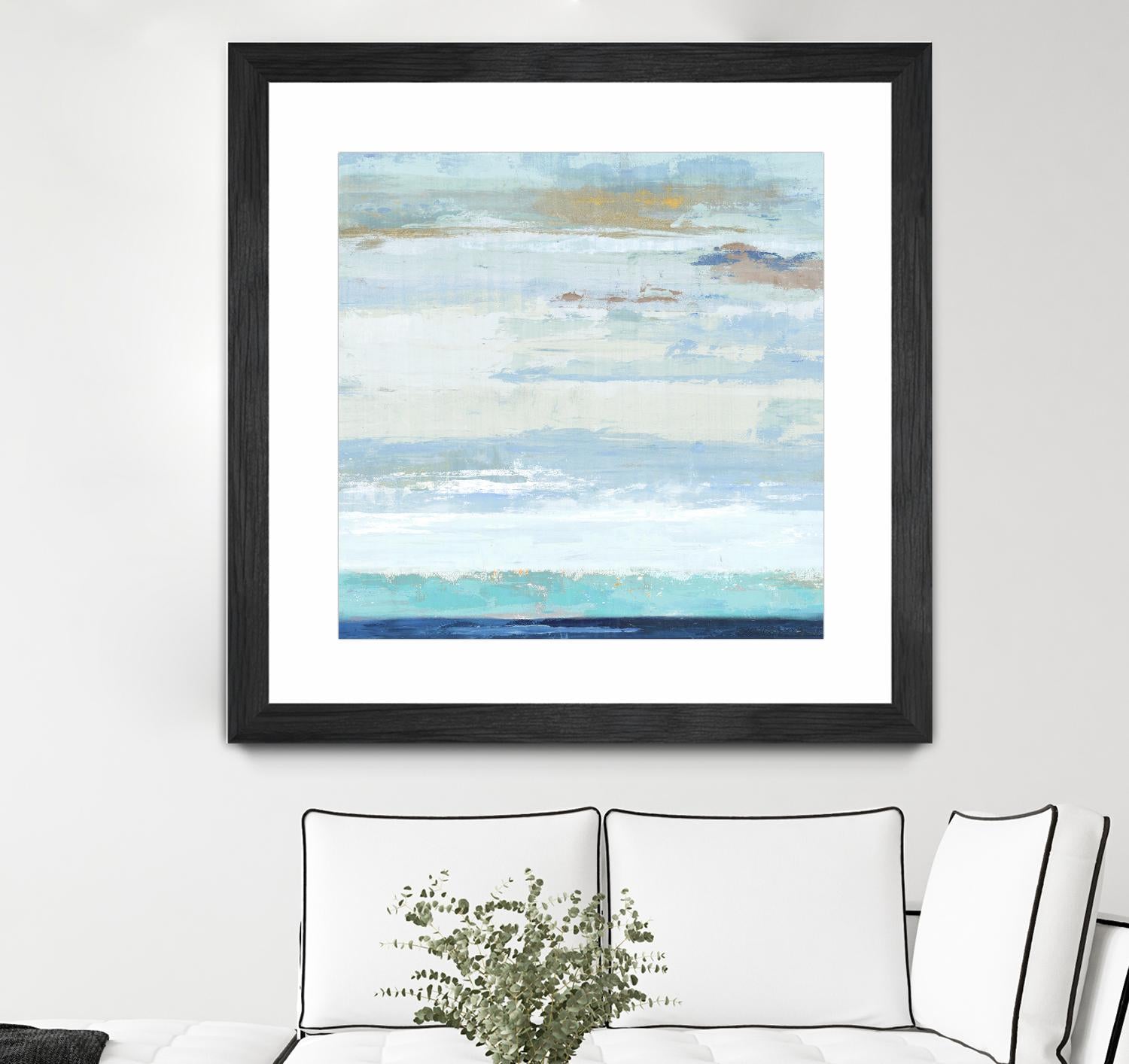 Sea Shore I by PI Studio on GIANT ART - blue abstract