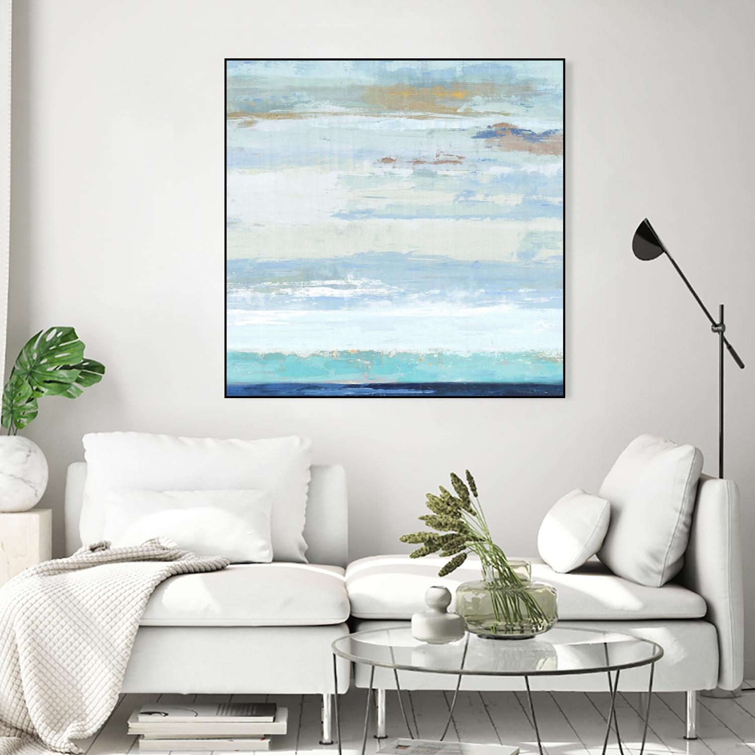 Sea Shore I by PI Studio on GIANT ART - blue abstract